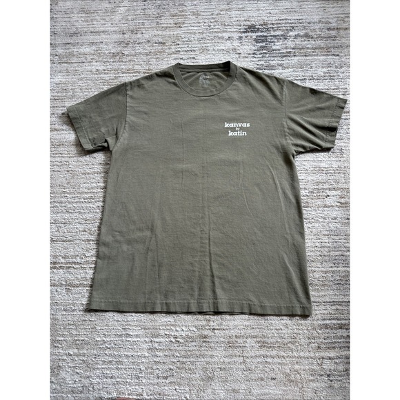 Katin Other - Kanvas By Katin T-Shirt Men L Flat Green Beach Surfside California Custom Surf